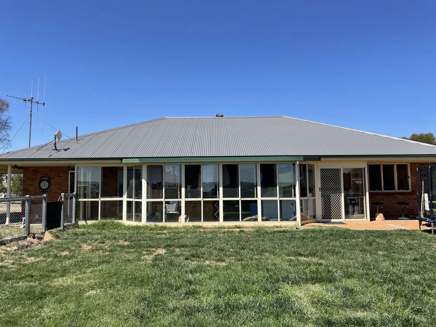 Green roof restored to a clean even finish
